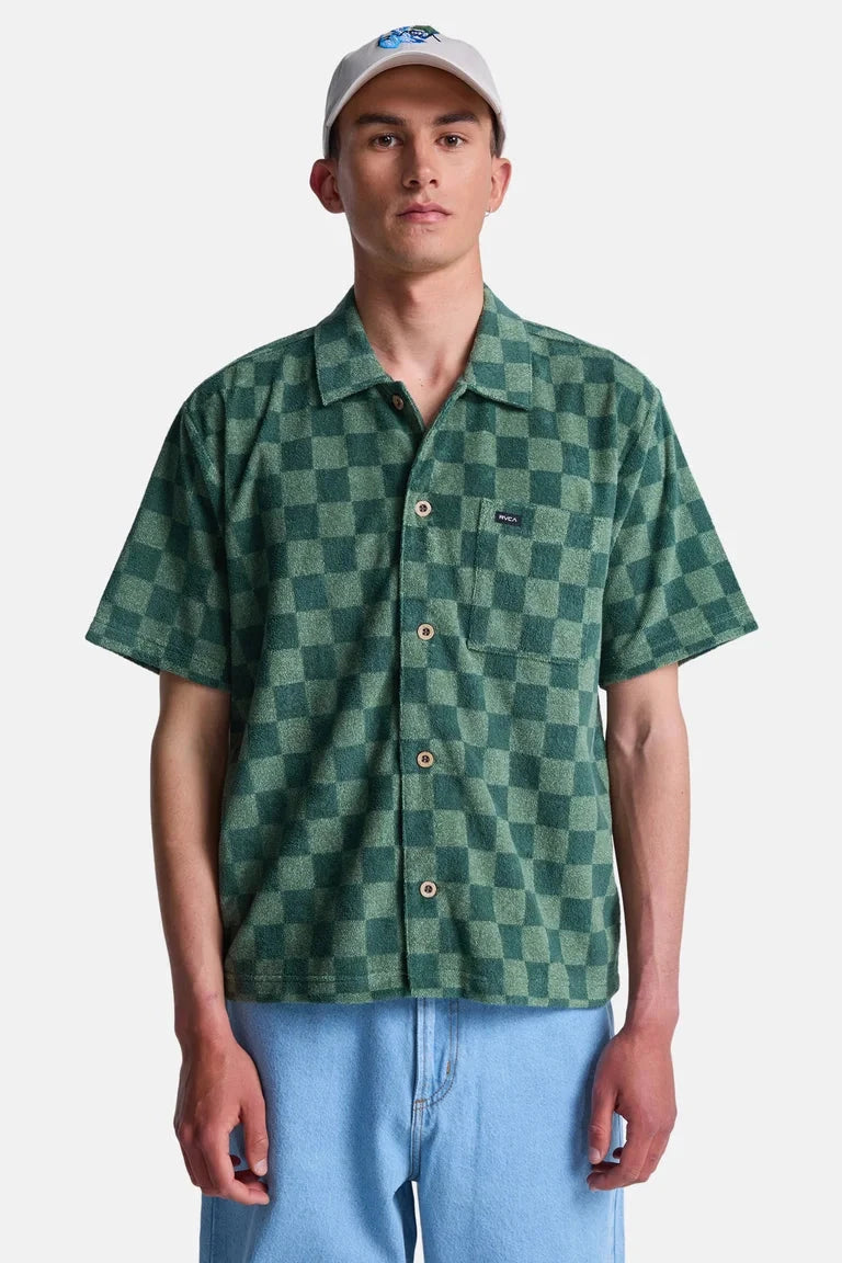 AF Checker Sponge SS・RVCA – Colors of Surfing