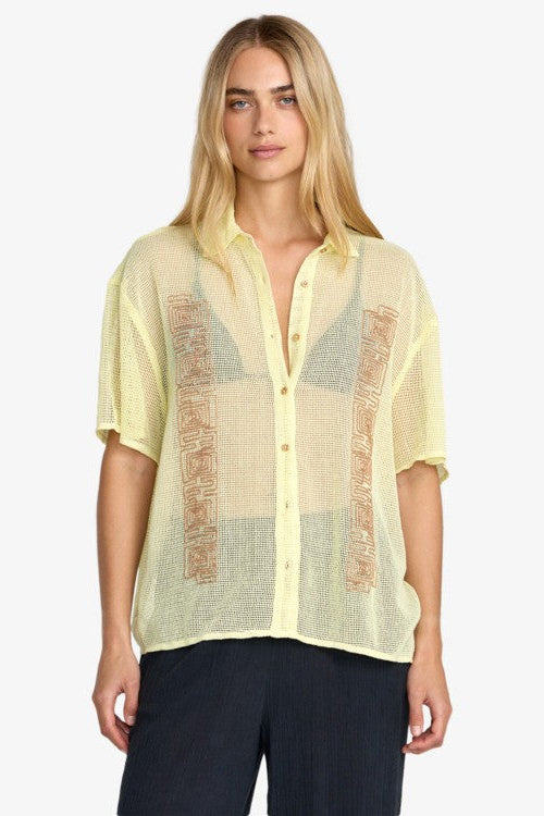 Sabra Button Up・RVCA