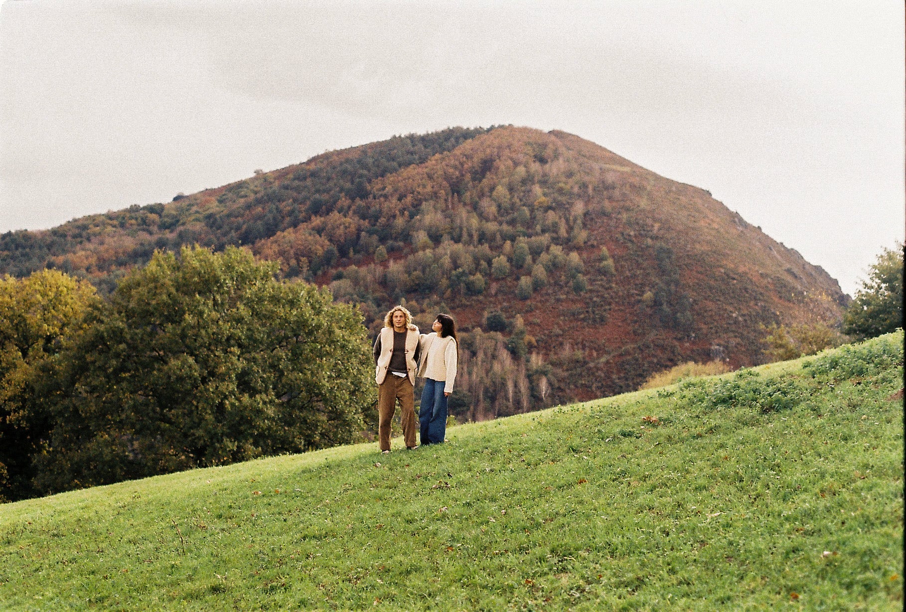 Sheepskin wool beige bolero