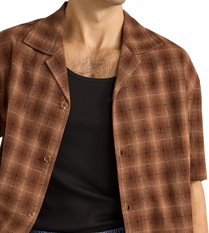 RHYTHM・Relaxed Shadow Check SS Shirt – Colors of Surfing