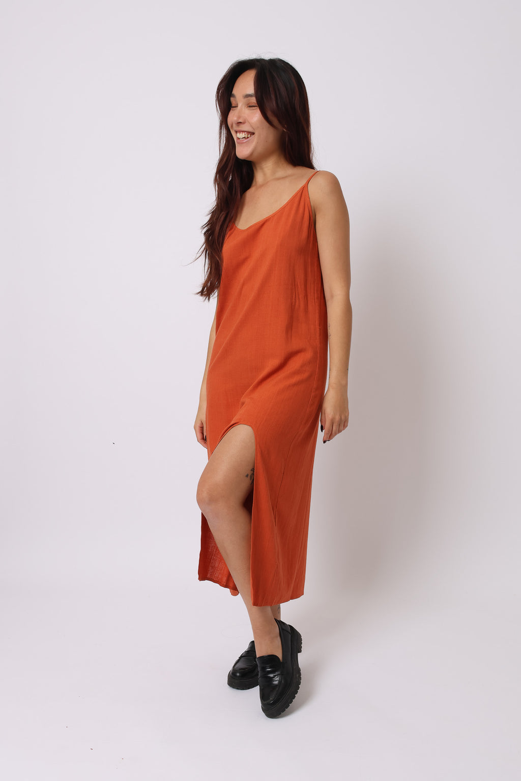 JUNIE DRESS · Linen