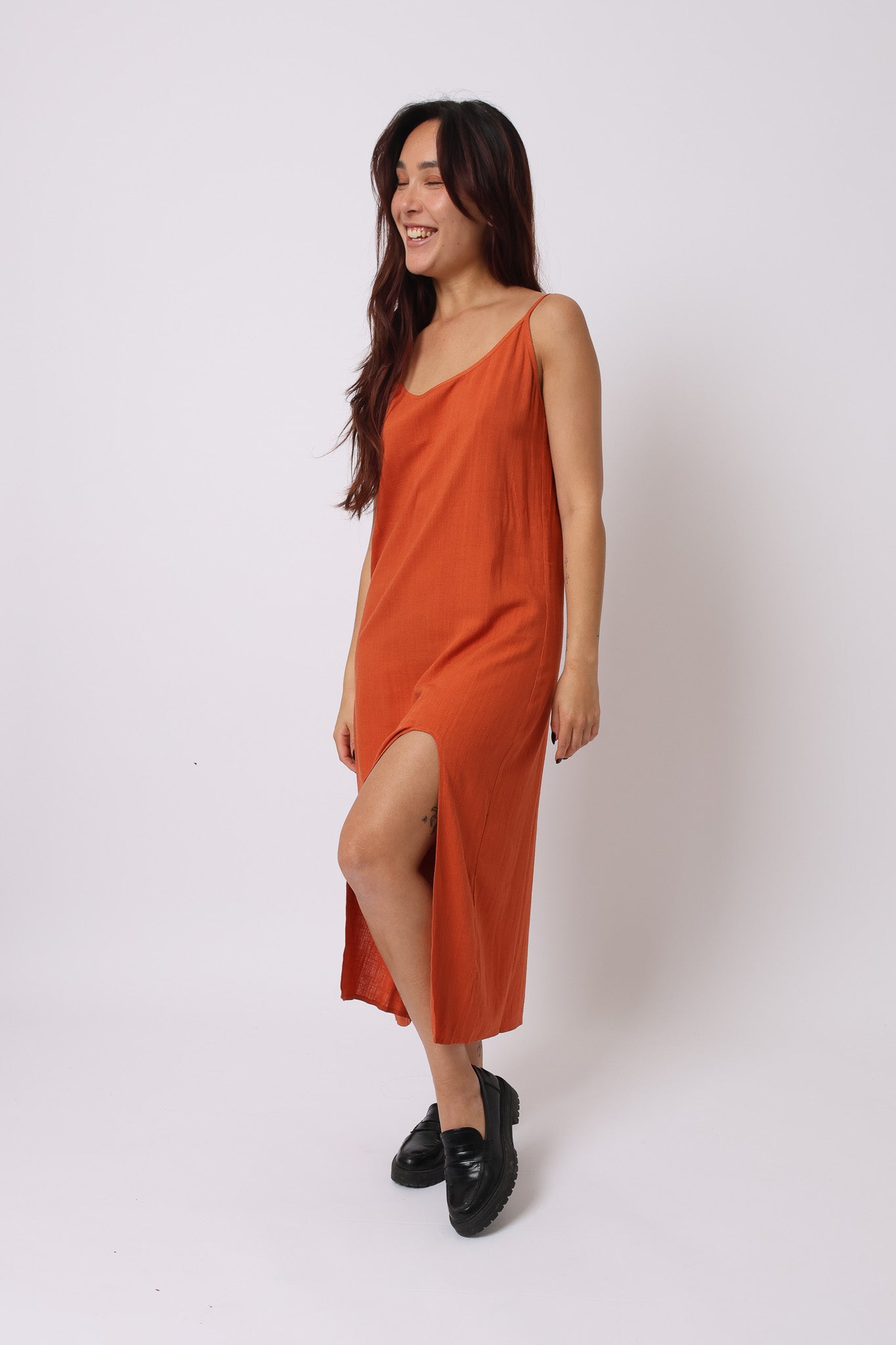 JUNIE DRESS · Linen