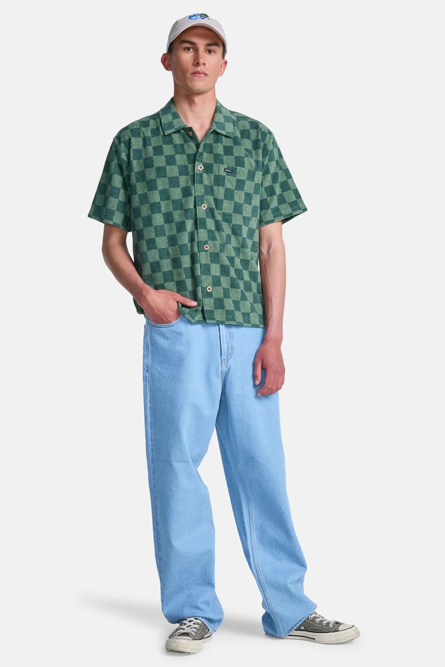 AF Checker Sponge SS・RVCA