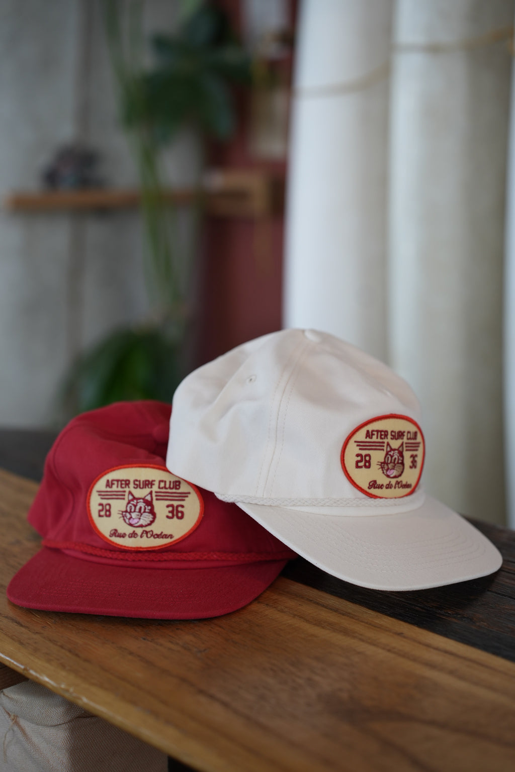 Cap After Surf Club Cream・Rue de l'Océan