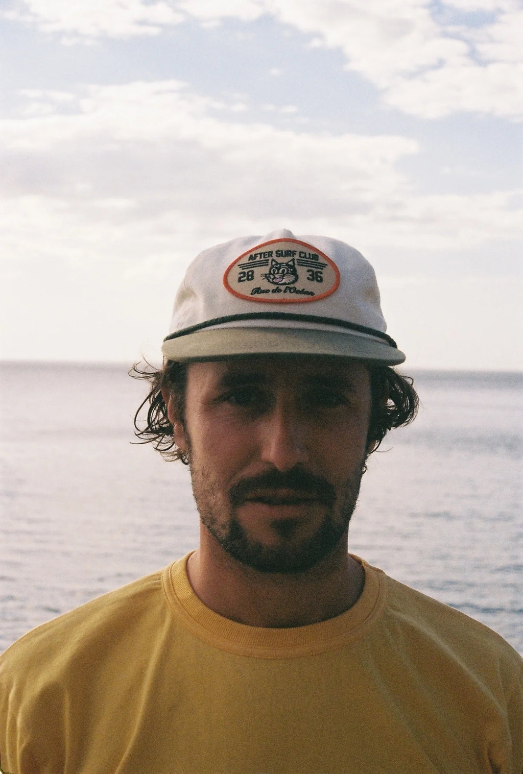 Cap After Surf Club Off White & Green・Rue de l'Océan