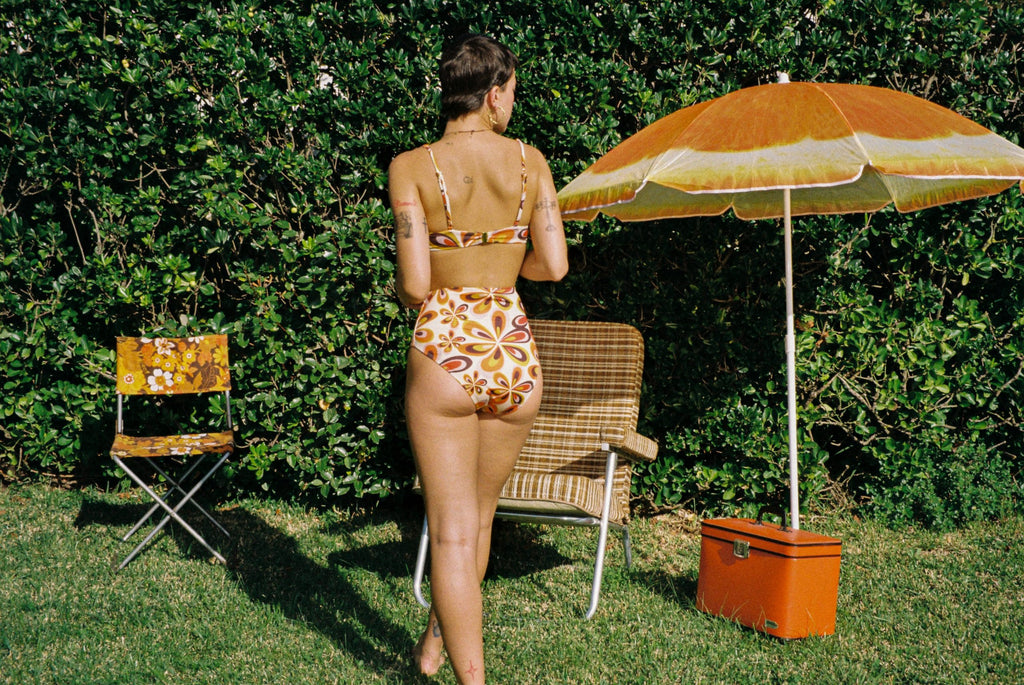 Dolphin Love Swim • Caprice Bottom High Cut