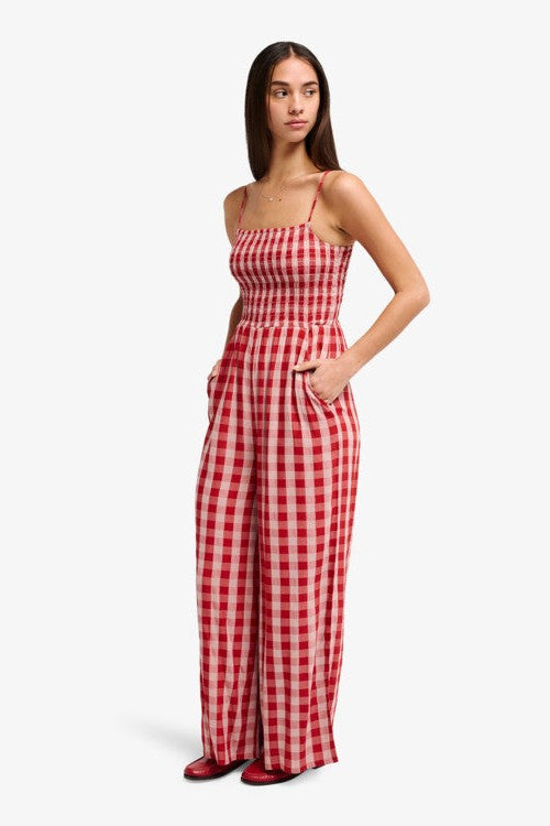 AF Checker Jumpsuit・RVCA