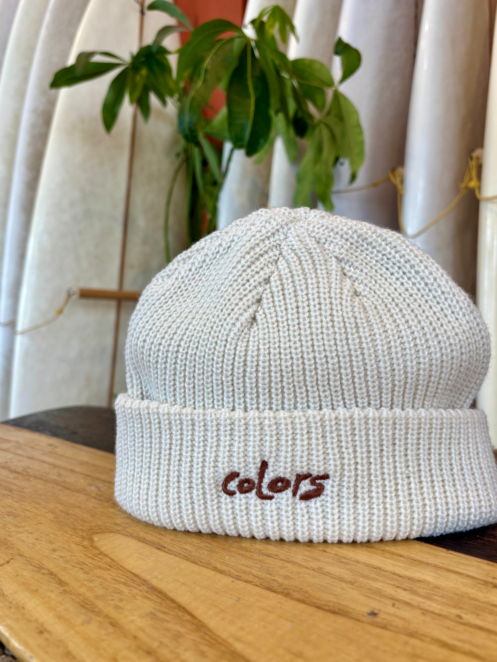 Colors Classic Beanie • Cream