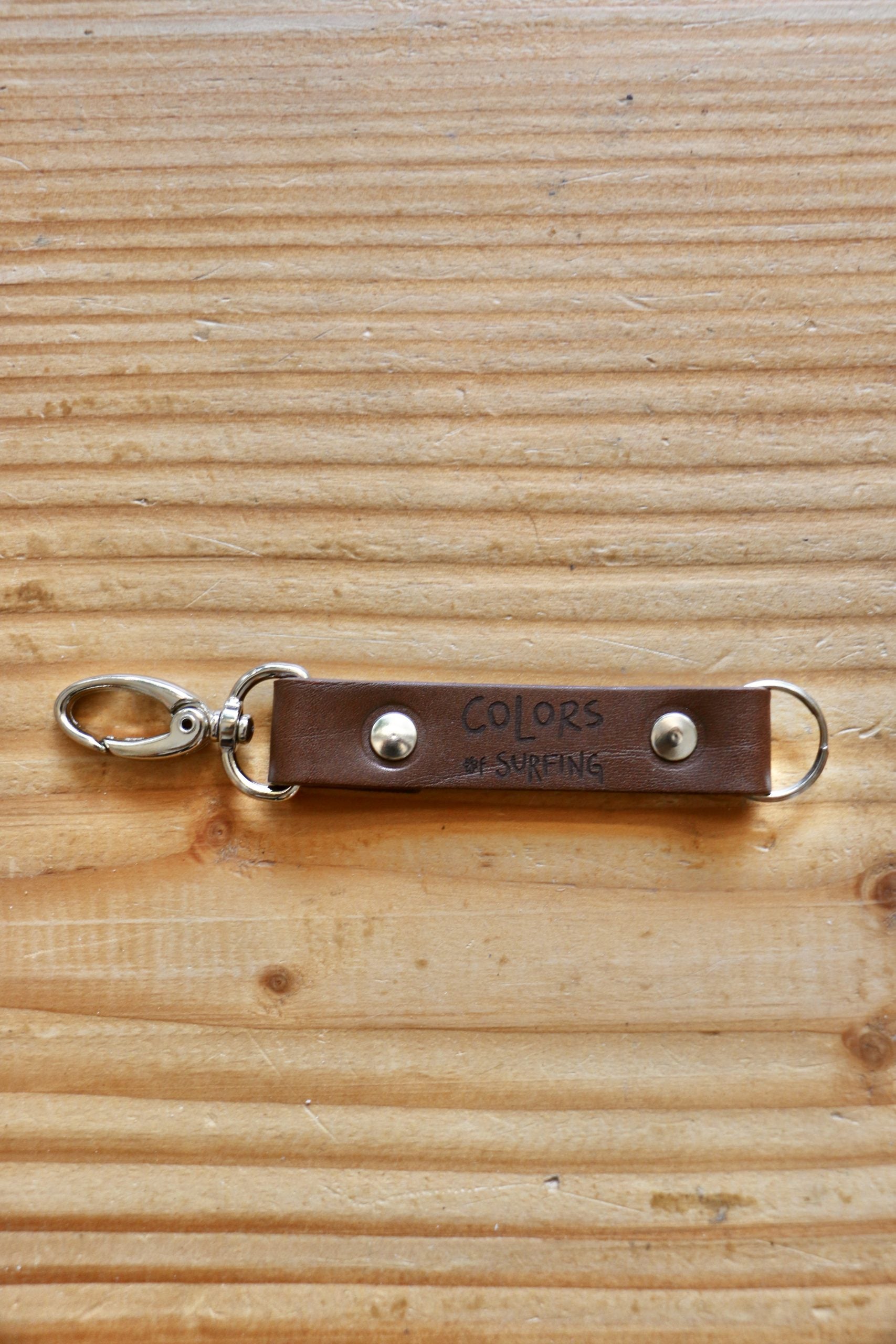 Large Key Chain • Dark Brown
