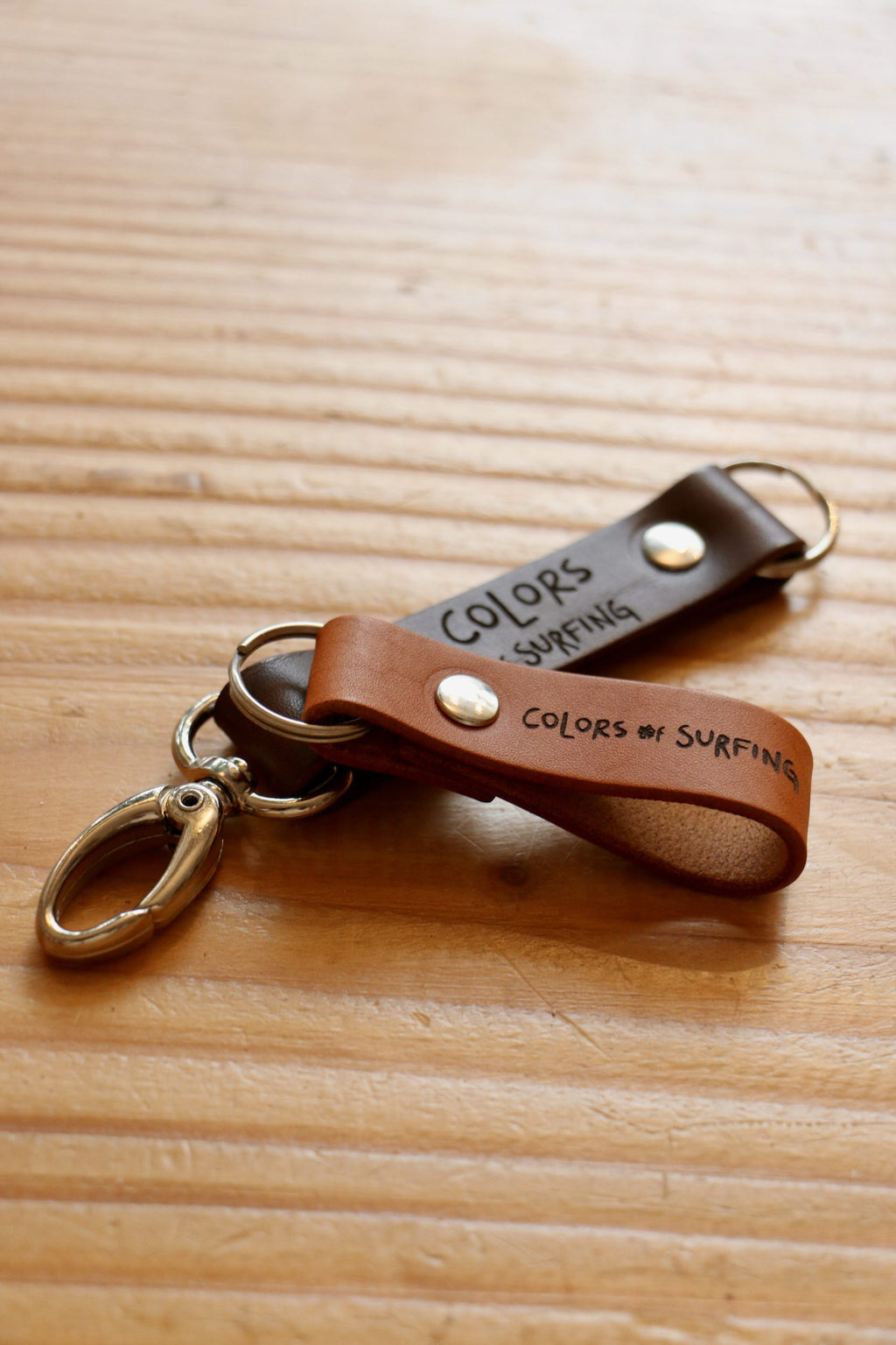 Small Key Chain • Light Brown