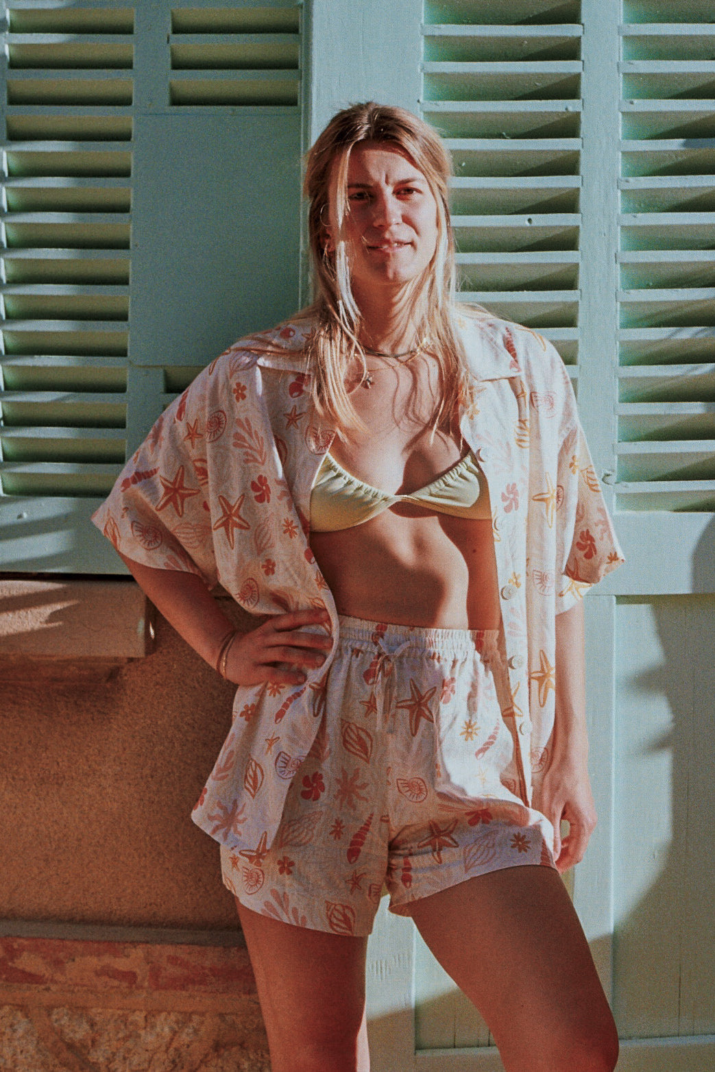 Seashell Shirt Unisex · Linen